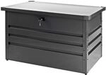 Garten Metall Ger&auml;tebox Aufbewahrungsbox Auflagenbox Box 270 l anthrazit