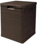 Ondis24 Aufbwahrungsbox Madera Mini Holz-Optik 90L abschlie&szlig;bar Truhe Kissenbox