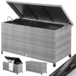 Casaria&reg; Gartenbox Auflagenbox mit Rollen 270L Stauraum UV-best&auml;ndig Handgriffe