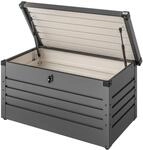 Gardebruk&reg; Auflagenbox 385L Volumen Metall Abschlie&szlig;bar Gasdruckfeder 120x62cm