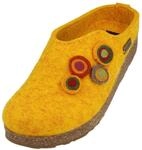 HAFLINGER Grizzly Kanon Filzpantoffel Hausschuh Filzclog Kork