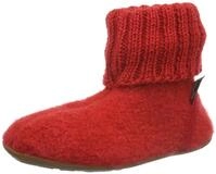 HAFLINGER Everest Karlo Unisex Kinder Hohe Hausschuhe