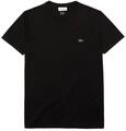Lacoste Herren T-Shirt Th6709 , Schwarz (Noir) , X-Small (Herstellergr&ouml;&szlig;e: 2)