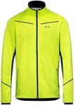 GORE WEAR Herren R3 Infinium Partial Jacke, Neon Yellow/Black, S EU