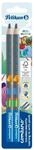 Pelikan 811187 Schreiblernbleistift Combino blau 2 St&uuml;ck (1er Pack)