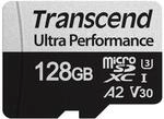 Transcend 128Go microSD mit Adapter UHS-I, TS128GUSD340S