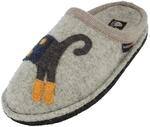 HAFLINGER Damen Flair Cucho Hausschuh, steingraumeliert, 38