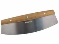Morsø Pizzacutter- Pizzamesser aus rostfreien Stahl und Holz, durchtrennt