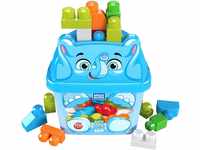 Mega Bloks GPG21 Bloks Elefant Bausteinbox (25 Teile), Spielzeug ab 1 Jahr
