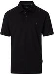 CASAMODA Polo-Shirt Uni Schwarz L