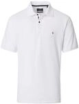 CASAMODA Polo-Shirt Uni Wei&szlig; L