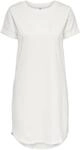 JDY Damen JDYIVY Life S/S Dress JRS NOOS Kleid, Cloud Dancer, S
