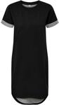 JDY Damen JDYivy Life S/S Dress Jrs Noos L ssiges Kleid, Schwarz, XL EU