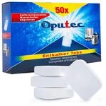 50x Oputec Kaffeevollautomaten Entkalker Tabs: Kaffeemaschinen, Espressomaschinen