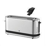 WMF K&uuml;chenminis Toaster Langschlitz mit Br&ouml;tchenaufsatz, 2 Scheiben, XXL,