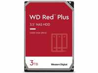 WD Red Plus interne Festplatte NAS 3 TB (3,5'', Datenübertragung bis 175 MB/s,