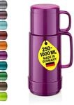 ROTPUNKT Isolierflasche 0,25 L mit integriertem Becher - Hochwertige Isolierkanne
