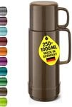 ROTPUNKT Isolierflasche 500ml mit integriertem Becher - Hochwertige Isolierkanne Made