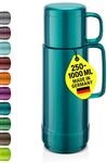ROTPUNKT Isolierflasche 500ml mit integriertem Becher - Hochwertige Isolierkanne Made