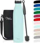 Milu Thermoflasche 350ml 500ml 750ml 1L 1,5L Isolierte Edelstahl Trinkflasche,
