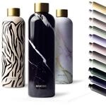 MAMEIDO Thermosflasche 750 ml, auslaufsichere Trinkflasche Edelstahl, Kohlens&auml;ure