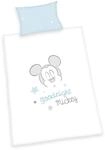 Herding Mickey Mouse Bio-Bettw&auml;sche-Set, GOTS-zertifiziert, Wendemotiv,