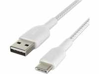 Belkin BoostCharge geflochtenes USB-C-Ladekabel, USB-C-/USB-Kabel, USB-Typ-C-Kabel