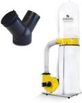 BAMATO Profi Absauganlage AB-2530 Sp&auml;neabsaugung Staubabsaugung 1500W