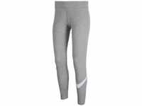 Nike Womens Sportswear Essential Leggings, Dark Grey Heather/White, M