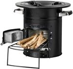 BBQ-Toro Raketenofen RAKETE #2 | Rocket Stove f&uuml;r Dutch Oven, Grillpfannen und