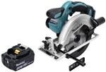 Makita DSS 611 M1 Akku Handkreiss&auml;ge 18V 165mm + 1x 4,0Ah Akku - ohne...