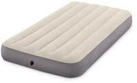 Intex 64101 - Luftmatratze Einzelbett Dura-Beam Single High, Aufblasbare Matratze mit