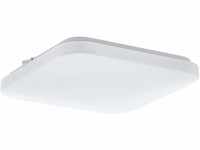 EGLO LED Deckenlampe Frania, 1 flammige Deckenleuchte, Material: Stahl, Kunststoff,