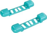 Leifheit CLEAN TWIST Ergo Rollwagen f&uuml;r r&uuml;ckenschonende Bodenreinigung, schieben