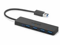 Anker 4-Port USB 3.0 Ultra Flacher Datenhub, Geeignet für Macbook, Mac...