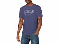 Levi's Herren Housemark Graphic Tee T-Shirt Housemark Outline - Blue Indigo (Blau) S