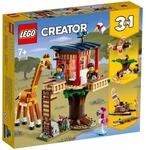 LEGO 31116 Creator 3-in-1 Safari-Baumhaus - Katamaran - Flugzeug Spielzeug, Set mit