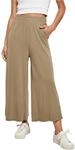 Urban Classics Damen Hose Ladies Modal Culotte, l&auml;ssige Marlene Hose f&uuml;r Frauen,