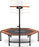 Salta Fitness - &oslash;128cm - Indoor Trampolin - 5-Fach h&ouml;henverstellbarer Handgriff -