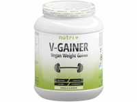 Weight & Mass Gainer Vegan - Vanille 2 kg - V-GAINER - Masseaufbau & Zunehmen ohne