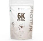 Nutri + Proteinpulver Kokosnuss 1 kg - Kokos Eiwei&szlig;shake 79% Eiwei&szlig; - Coconut