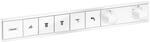 hansgrohe Unterputz Thermostat RainSelect (f&uuml;r 5 Funktionen) Mattwei&szlig;