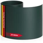 NOOR Sichtschutzstreifen PP PRO - robuste Zaunblende Gr&uuml;n 0,19 x 35 m | blickdichter