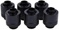 Alphacool 17228 Eiszapfen 13/10mm Anschraubt&uuml;lle G1/4 - Deep Black Sixpack