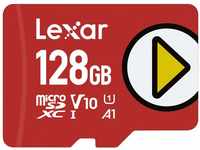 Lexar Play 128 GB microSDXC UHS-I-Karte, bis zu 150 MB/s Lesen, kompatibel mit