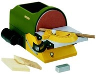 Proxxon Tellerschleifger&auml;t TG 125/E (Schleifteller 125 mm, Tisch verstellbar, mit