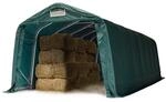 Robuster Weideunterstand 3,3x8,4 m wetterfeste PVC Plane, 800N, Unterstand...