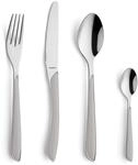 Kuppels PRISMA Besteck Set 24-teilig, 18/0 Edelstahl, Hellgrau
