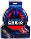 Crunch CRK10 | 10mm&sup2; Verst&auml;rker-Anschluss-Set - Kabelset 5m mit Cinchkabel