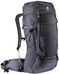 deuter Futura Air Trek 45 + 10 SL Damen Trekking Wanderrucksack black-graphite 45+10
